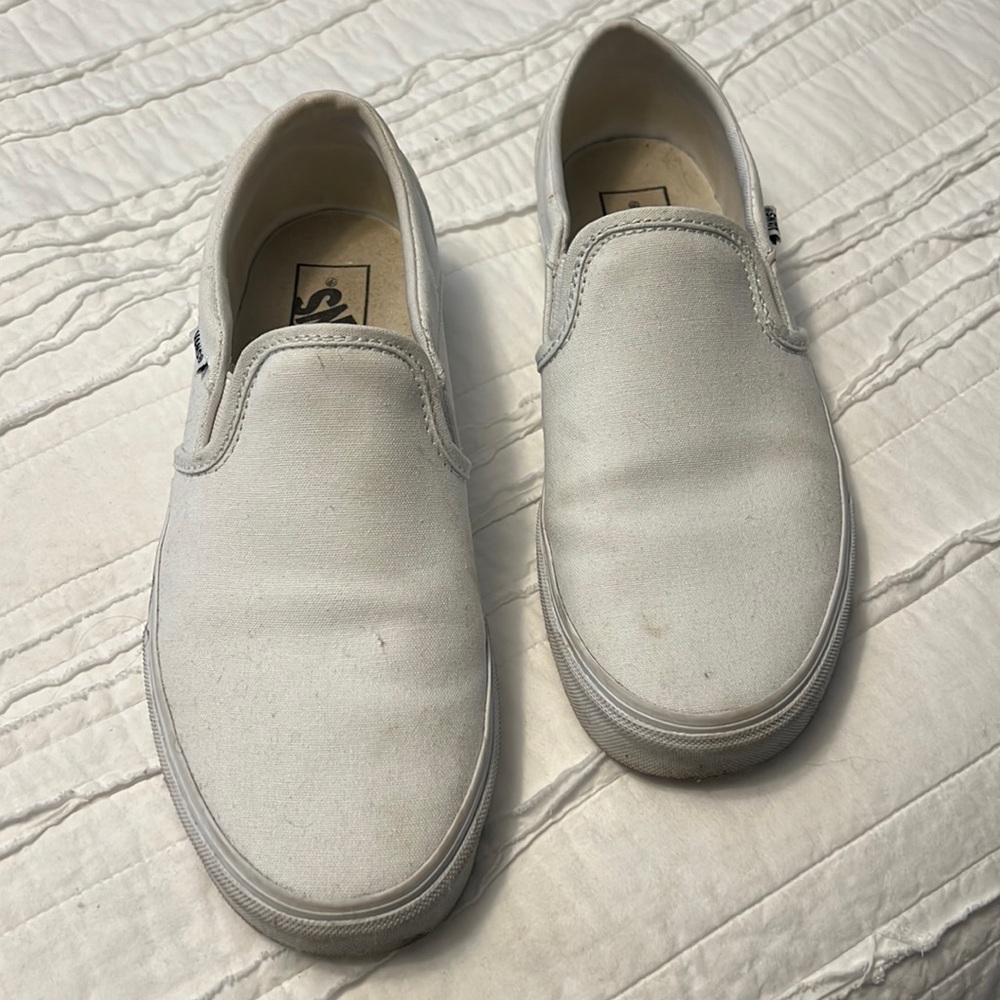 Vans slip on.